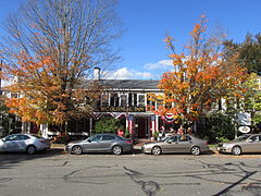 Main façade, on Monument Street