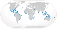 Distribución da especie.