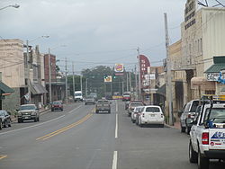 Louisiana Highway 6 in Many