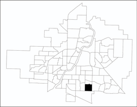 Eastview location map