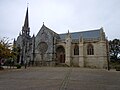 Église Notre-Dame de Kernascléden : vue du sud.