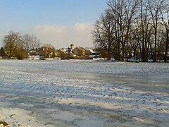 Vue du village en février 2012.