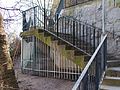Fence under the stairs of the City Archives in Kungsholmen in Stockholm (2015).[19]