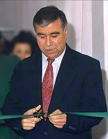 Fawzi Gharaibeh at the University of Jordan, March 25, 1995.