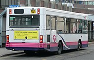 First Berkshire & The Thames Valley Dennis Dart MPD with Plaxton Pointer 2 bodywork with standard (non-daytime running) rear lights