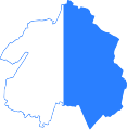 Flag map of Brescia