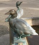 Entenbrunnen (1911), Berlin-Charlottenburg, vor dem Renaissance-Theater