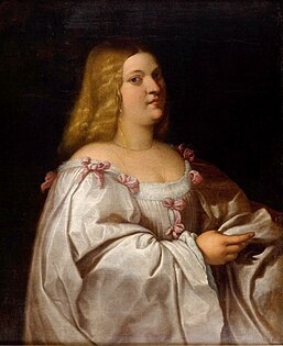 Portrait of a Lady in white