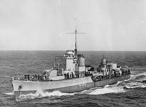 HMS Belvoir 1945 IWM FL 1745