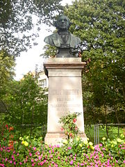 Henrik Borgström monument, Taka-Töölö district of Helsinki, 1888