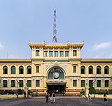 Front view of the Saigon Central Post Office