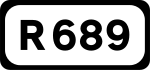 R689 road shield}}