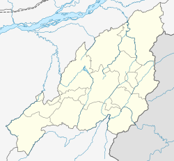 Yakor is located in Nagaland