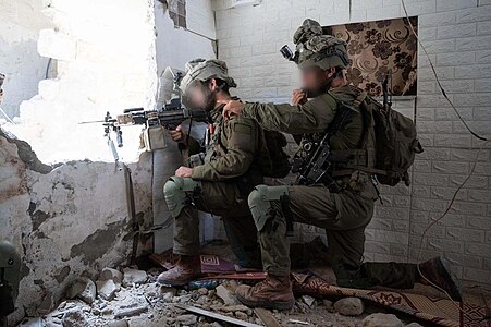 Egoz soldiers fighting in Rafah