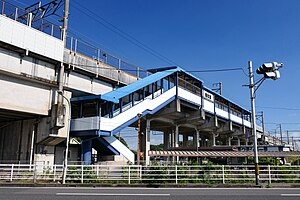 車站東側（2023年7月）