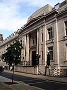 Classically-styled stone building