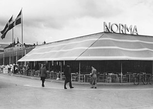 Restaurang och café Norma.