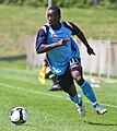 Kofi Danning als Spieler in der Jugendauswahl des australischen Fußball- clubs Sydney FC im Dezember 2008