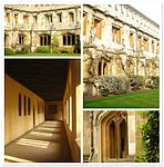 Magdalen College, Cloister, Great Quadrangle