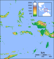 Indonesia underwater volcano locator, used with next image to indicate locations: