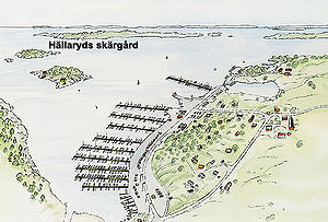 Overview of Matvik harbor