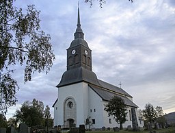 Överkalix kyrka den 2 september 2014