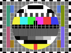 Recreation of Testcard G variation, used by BBC.