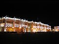 Palace Square at night