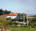 Vista da aldea de Pedrouzo, Graba.