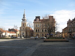 Igreja ortodoxa sérvia na Praça Traian