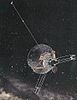 Artist's depiction of the Pioneer 10 space probe