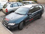 Opel Omega B2 Caravan public order police patrol car