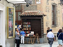 Los libreros del callejón de San Ginés, entre los núm. 11 y 13