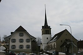 Roman Catholic church in Rechthalten village