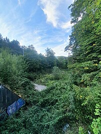 Regenrückhaltebecken in Kaltental