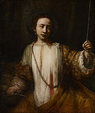 Rembrandt's Lucretia, 1666