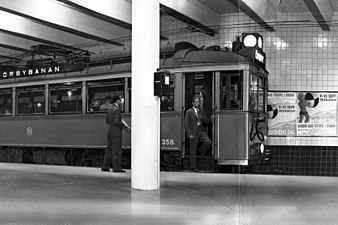 Station "Ringvägen" i september 1933