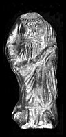 Terracotta statuette in Chiton and Himation, Semthan