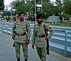 驻守于瓦加的巴基斯坦游骑兵（英语：Pakistan Rangers）