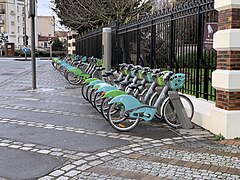 Station Vélib de la mairie