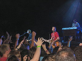 Third Day performing live at Hillsong Church, Sydney