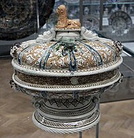 Footed bowl and cover, 1550–75, Victoria & Albert Museum