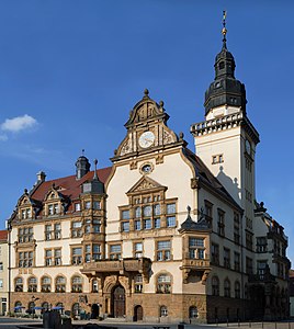 Werdau Townhall, by Aka