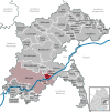 Lage der Gemeinde Öpfingen im Alb-Donau-Kreis