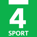 ČT4 Sport logo from 2007 to 2008