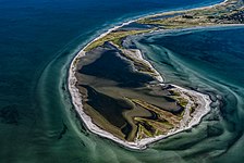 4:e plats, Flygfoto över Måkläppens naturreservat