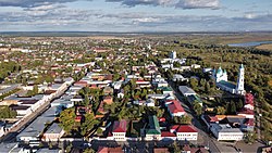 Aerial view of Yelabuga