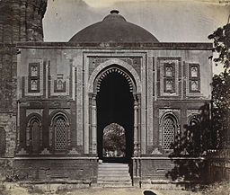 Ancient view of Alai Darwaza