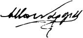 signature d'Abraham Benaroya