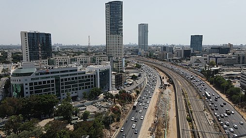 נתיבי איילון ועבודות להקמת נתיב נוסף באיילון צפון, יולי 2020